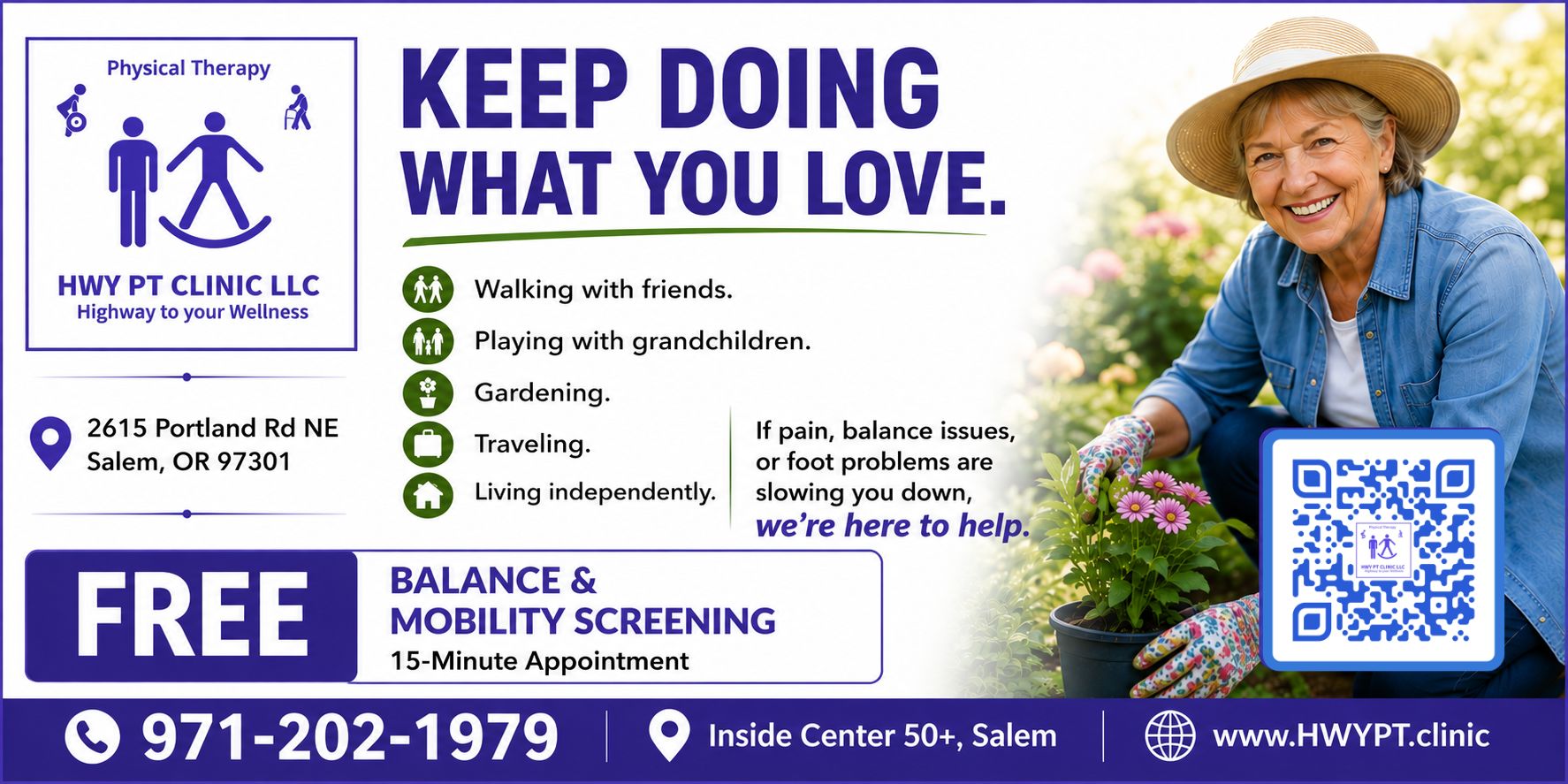 HWY Physical Therapy at Center 50+